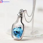 Heart Crystal Necklace